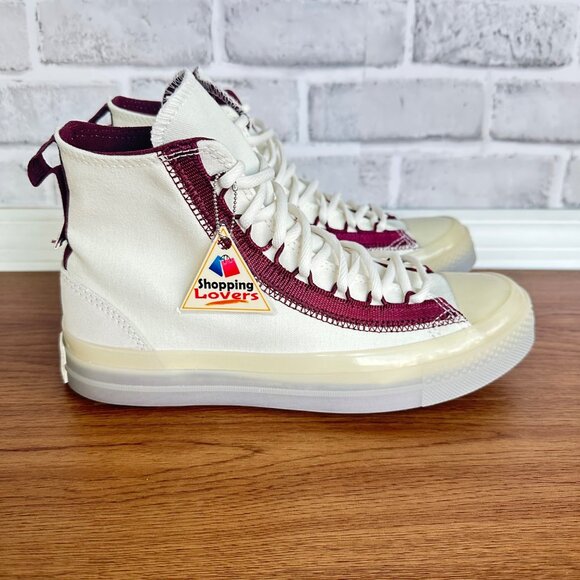 ⭐Converse Chuck Taylor All Star CX Hi Sz 8 Women's Shoes Beige Sneakers A07194C⭐ - Picture 8 of 14